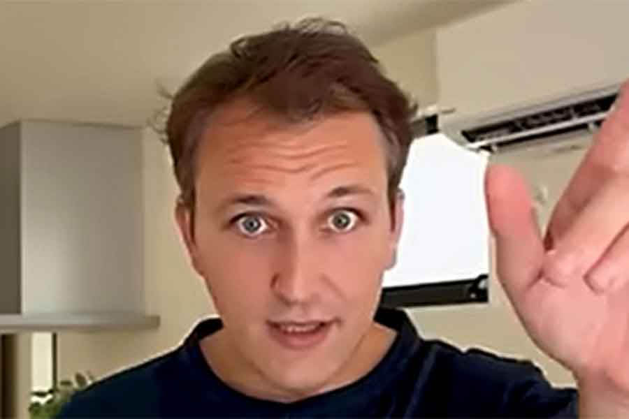 フランス人のオレリアン・プダさん【出典：インスタグラム（bebechan_france）よりスクリーンショット】