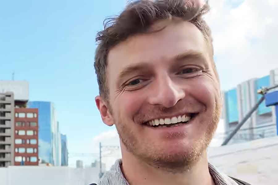 アメリカ人YouTuber・ジェイソンさん【写真：YouTube【出典：YouTube「Jason Ray ジェイソンレイ」よりスクリーンショット】
