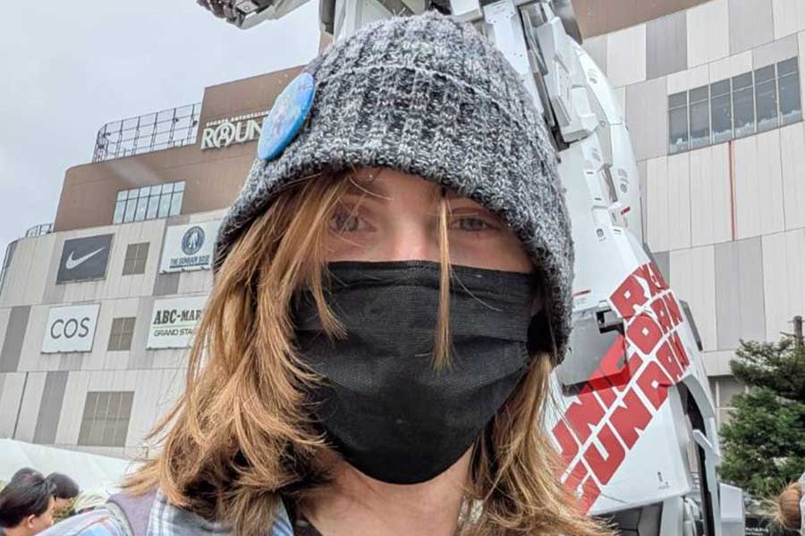 アメリカ出身のリンナさん【写真:Hint-Pot編集部】