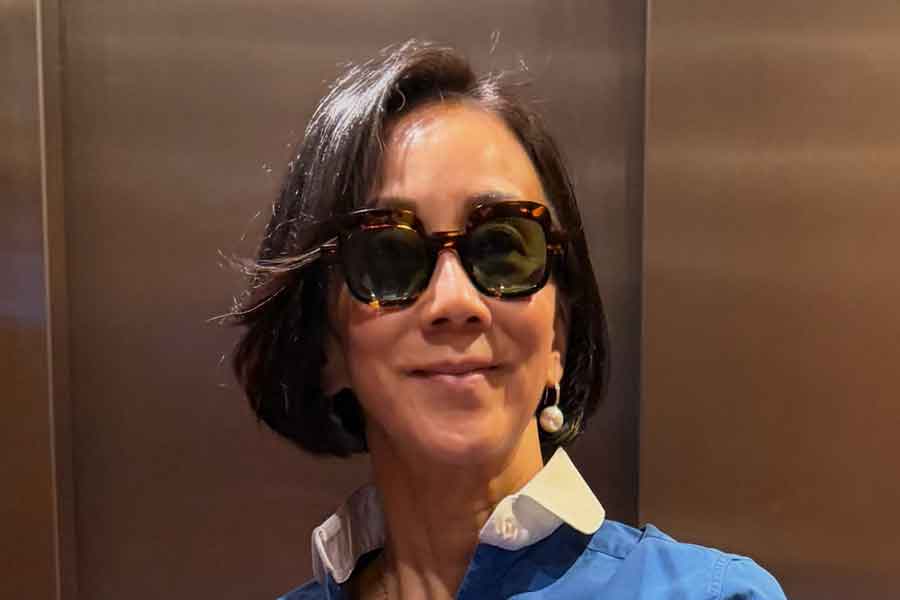 フランス・パリでの新生活を報告した中村江里子さん【出典:インスタグラム(eriko.nakamuraofficial)よりスクリーンショット】