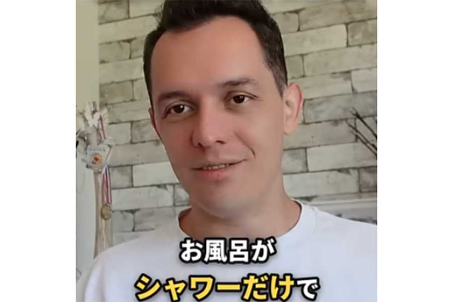フランス人YouTuberのフロリアンさん【出典：YouTube「Florian 京都のフランス人」よりスクリーンショット】