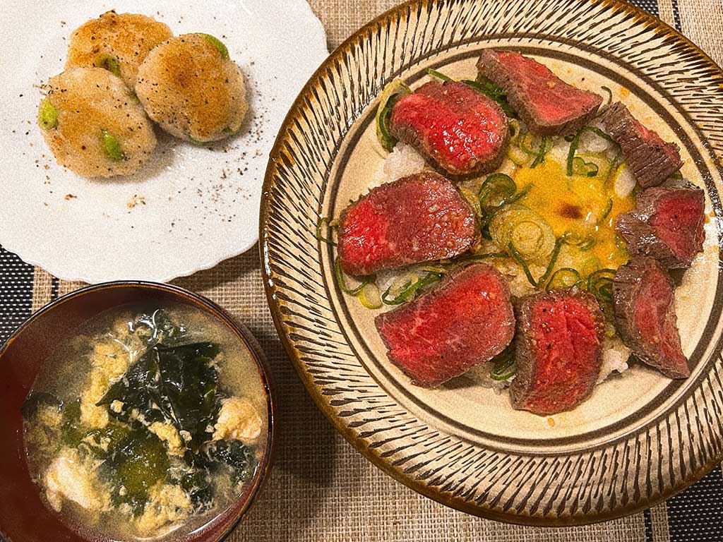 夫はどんな手料理にも感動するという【写真提供:ひでた はづき(kuruby_817)さん】