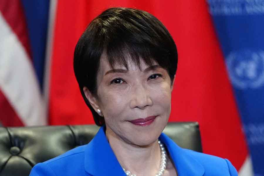 第81回国連総会に出席した高市早苗首相【写真：Aflo】