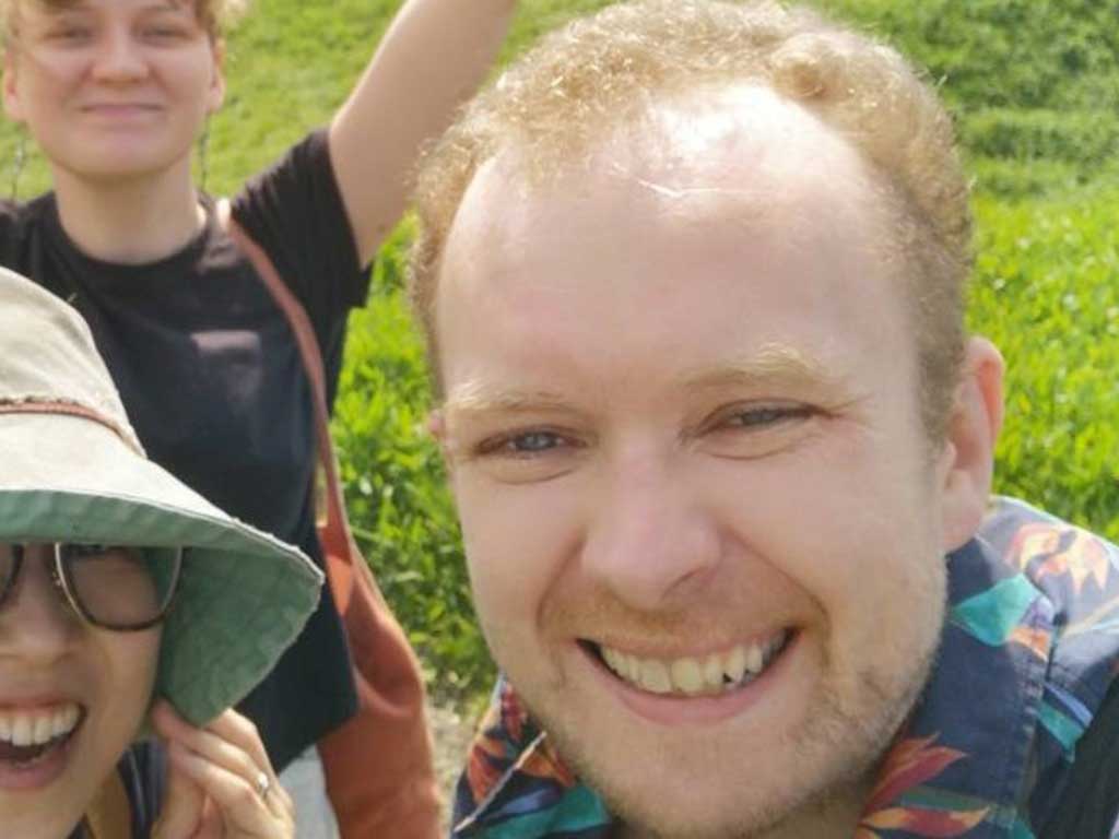 アイルランド出身のナイルさん【写真:Hint-Pot編集部】