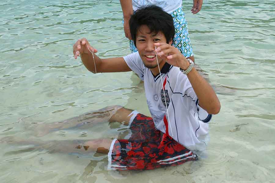 20代の頃のクニハルさん【写真提供：クニハルさん（vitiligo.9286）】
