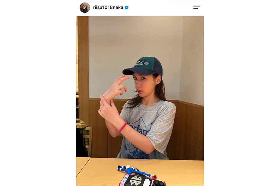 俳優の仲里依紗さん【出典：インスタグラム（riisa1018naka）よりスクリーンショット】