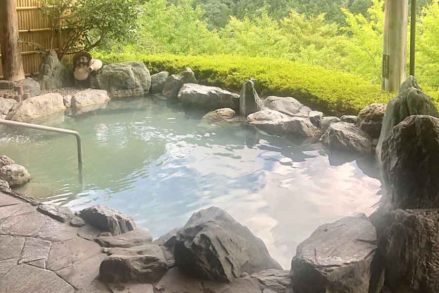 日本の温泉文化に期待（写真はイメージ）【写真：写真AC】