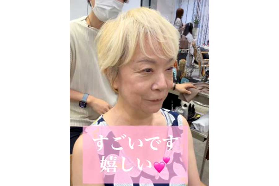 くびれのあるショートヘアで小顔に【出典：インスタグラム（memories_toshi.watarai）よりスクリーンショット】