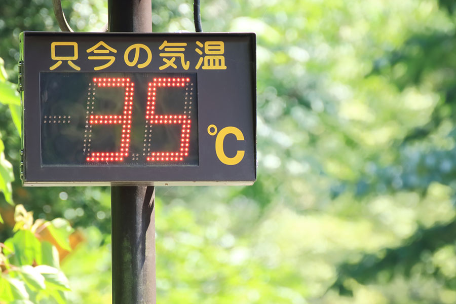同じ気温35度でも暑さの感じ方が日本とドイツでまったく違うことに驚き（写真はイメージ）【写真：PIXTA】