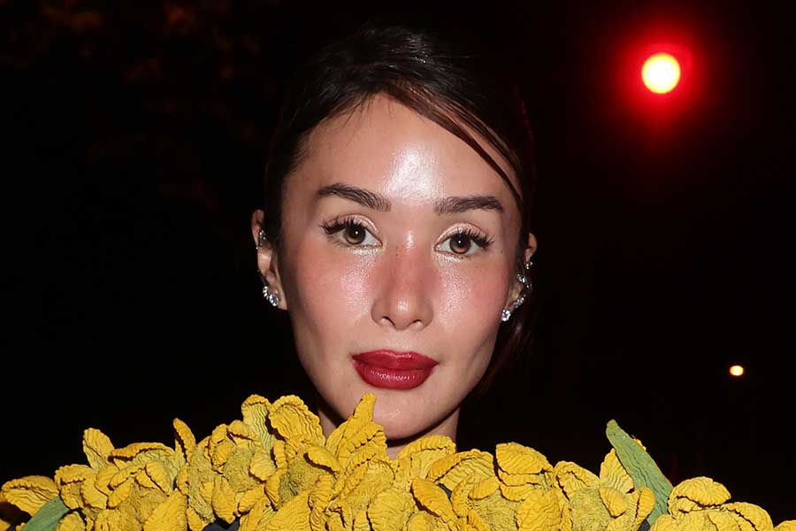 フィリピンの人気モデル、ハート・エヴァンジェリカさん【写真：Aflo】