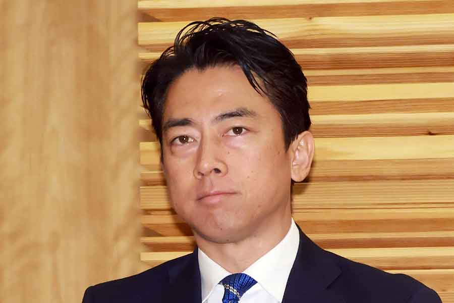小泉進次郎防衛大臣【写真：産経新聞社】