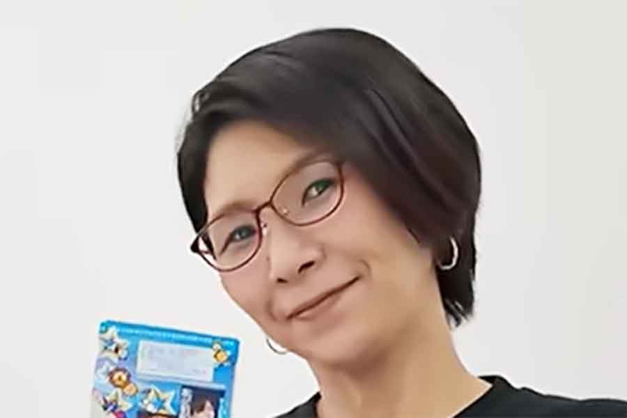 くわばたりえさん【出典：YouTube「バタやんちゃんねる」よりスクリーンショット】