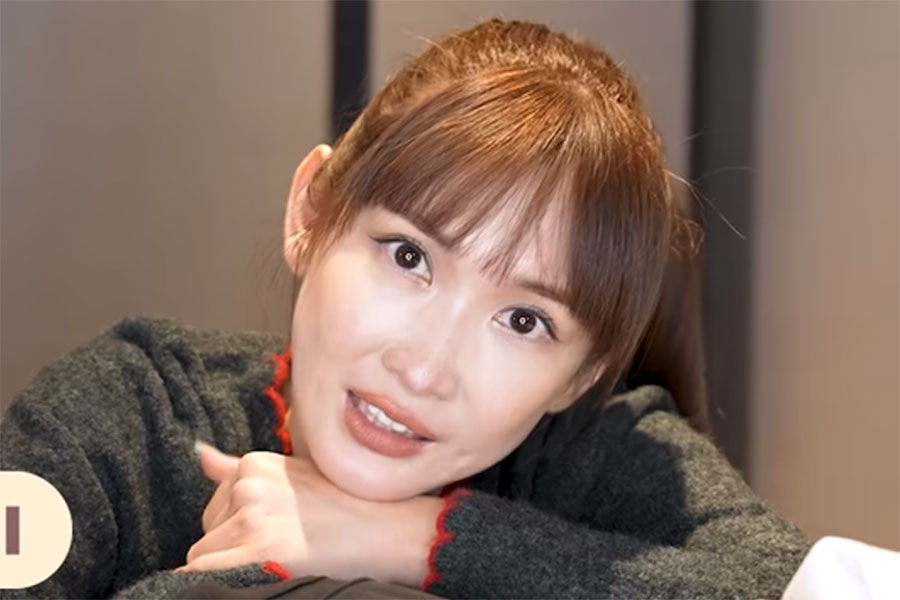 モデルでタレントの紗栄子さん【出典：YouTube「Sae Channel / 紗栄子Official」よりスクリーンショット】