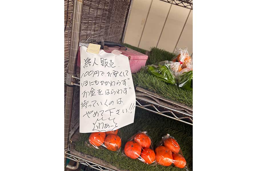末尾には「わぁー」の文字が【写真提供：長谷川農園（みちゃん）（piyomichan）さん】