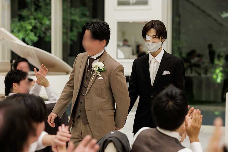 自分も幸せな気持ちになった友人の結婚式【写真提供:星川翔(@gankaiwai112)さん】