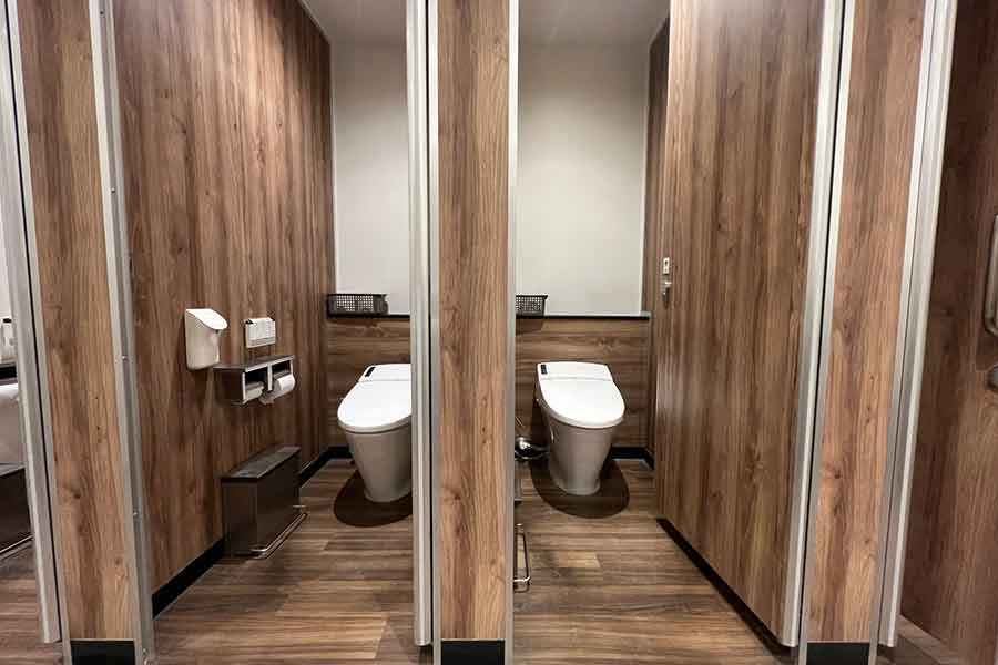 衛生的な公衆トイレに感動（写真はイメージ）【写真：PIXTA】